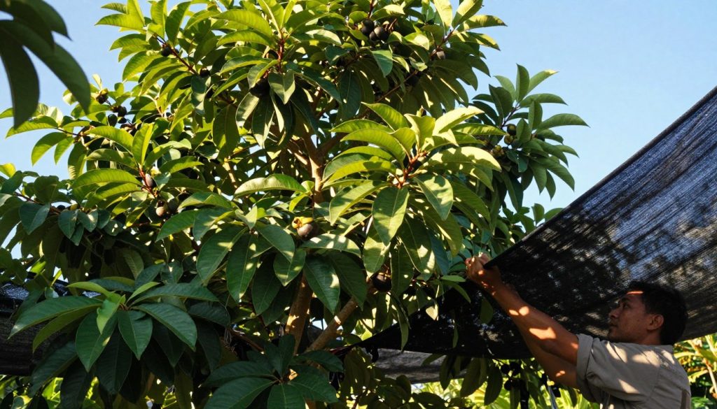 managing sunlight mangosteen tree managing sunlight mangosteen tree