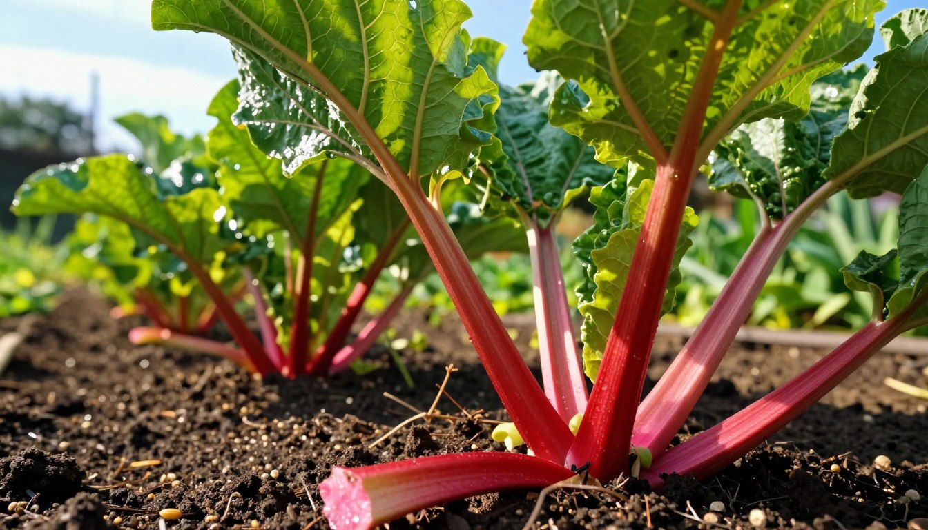 Best Fertilizer for Rhubarb to Boost Growth and Yield
