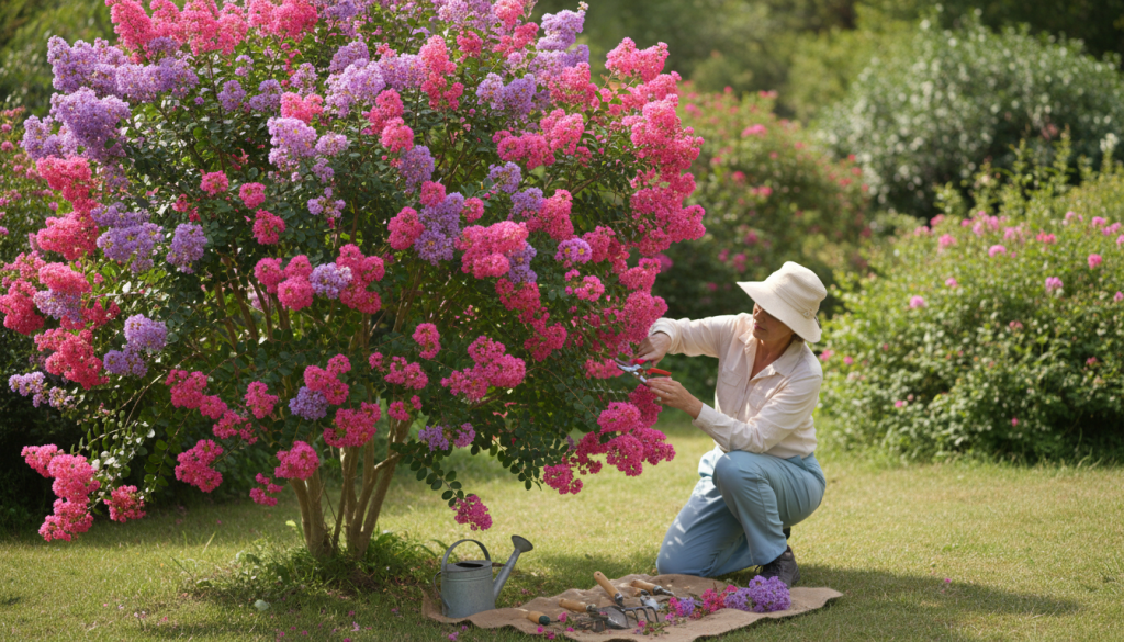 Care Tips for Healthy Crepe Myrtle Plants