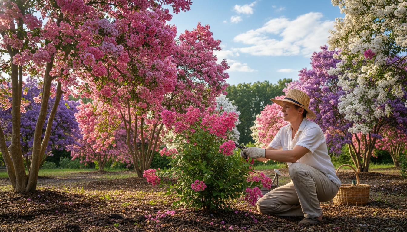 How to Grow Crepe Myrtle