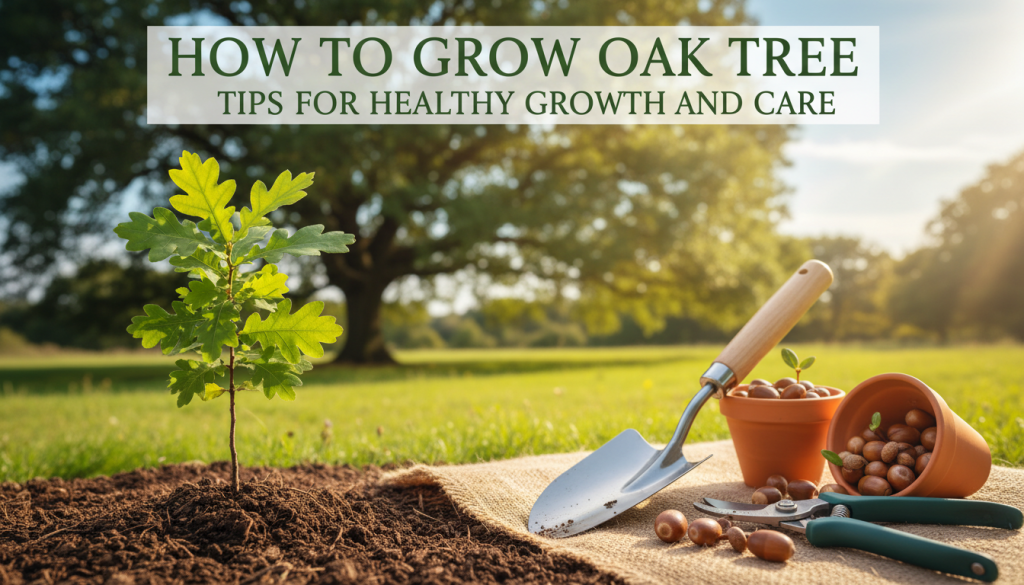 How to Grow Oak Tree Tips for Healthy Growth and Care