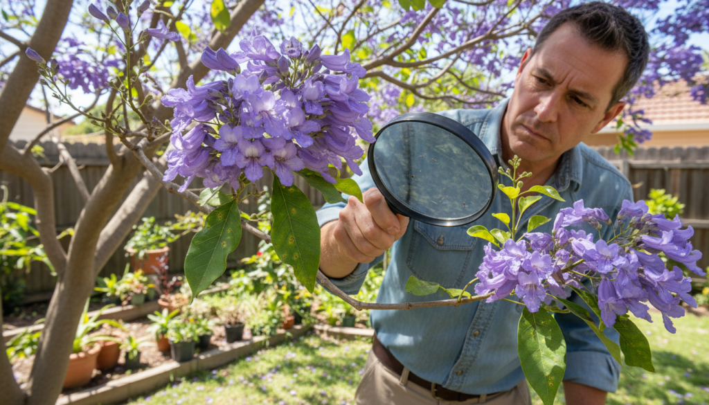 pest and disease management for jacaranda trees