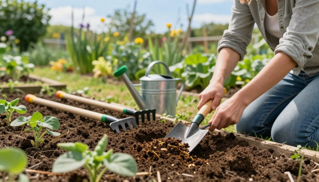 preparing garden soil green beans preparing garden soil green beans